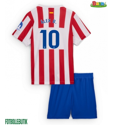 Atletico Madrid Alex Baena #10 Hemmaställ Barn 2025-26 Kortärmad (+ Korta byxor)